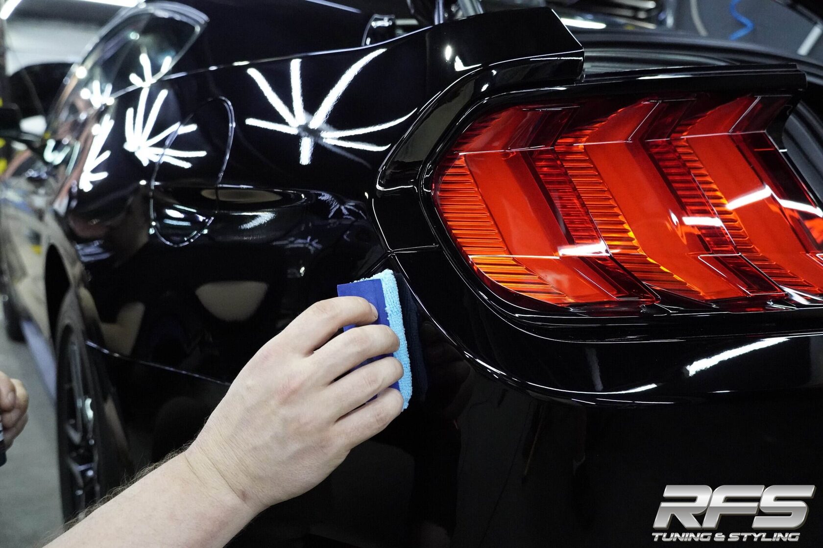 Ford Mustang детейлинг оклейка и доп. работы